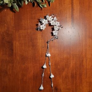 Handmade Floral Ear Cuff